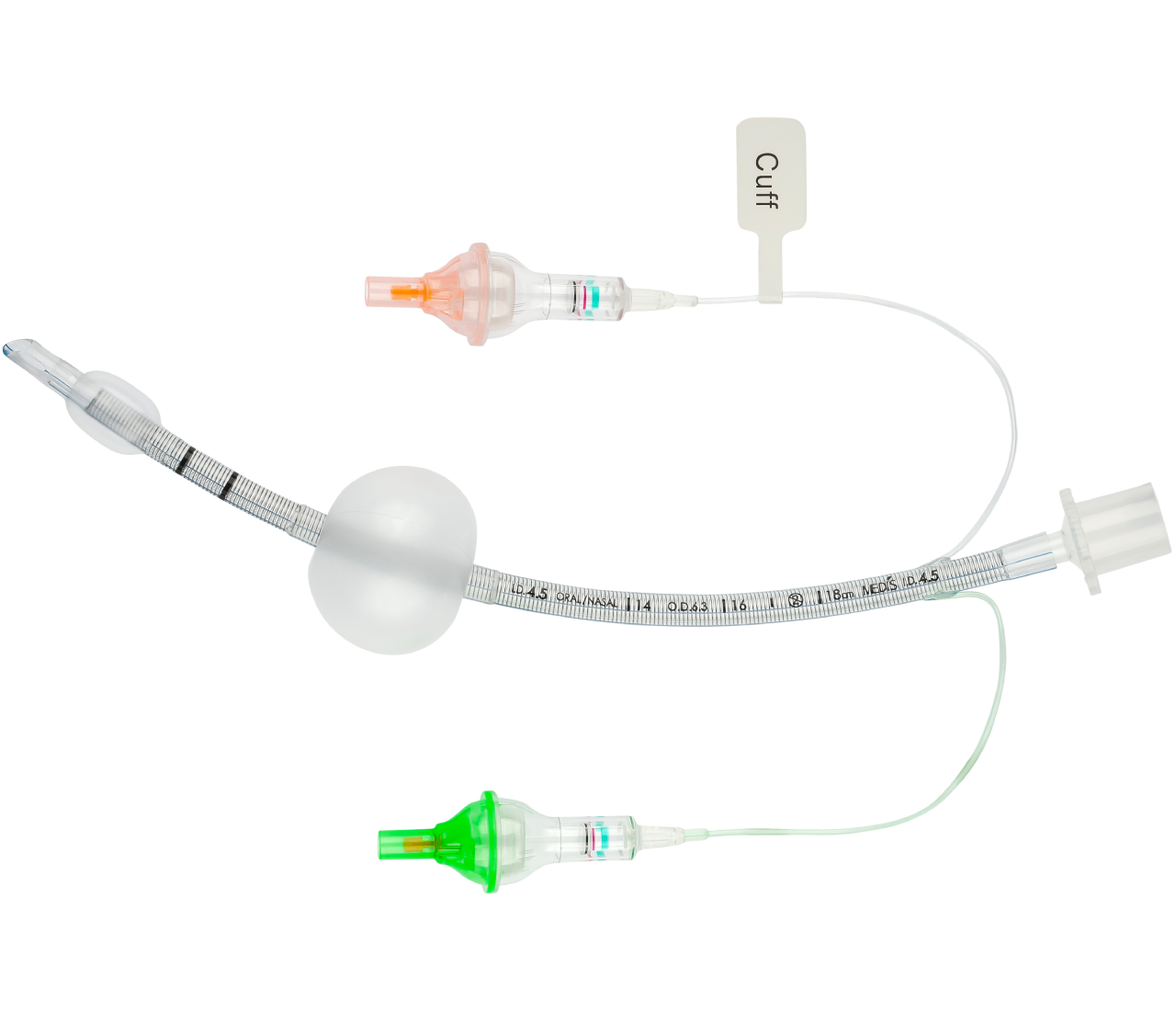 Эндотрахеальная трубка Pat-Tube армированная с индикатором давления AccuCuff