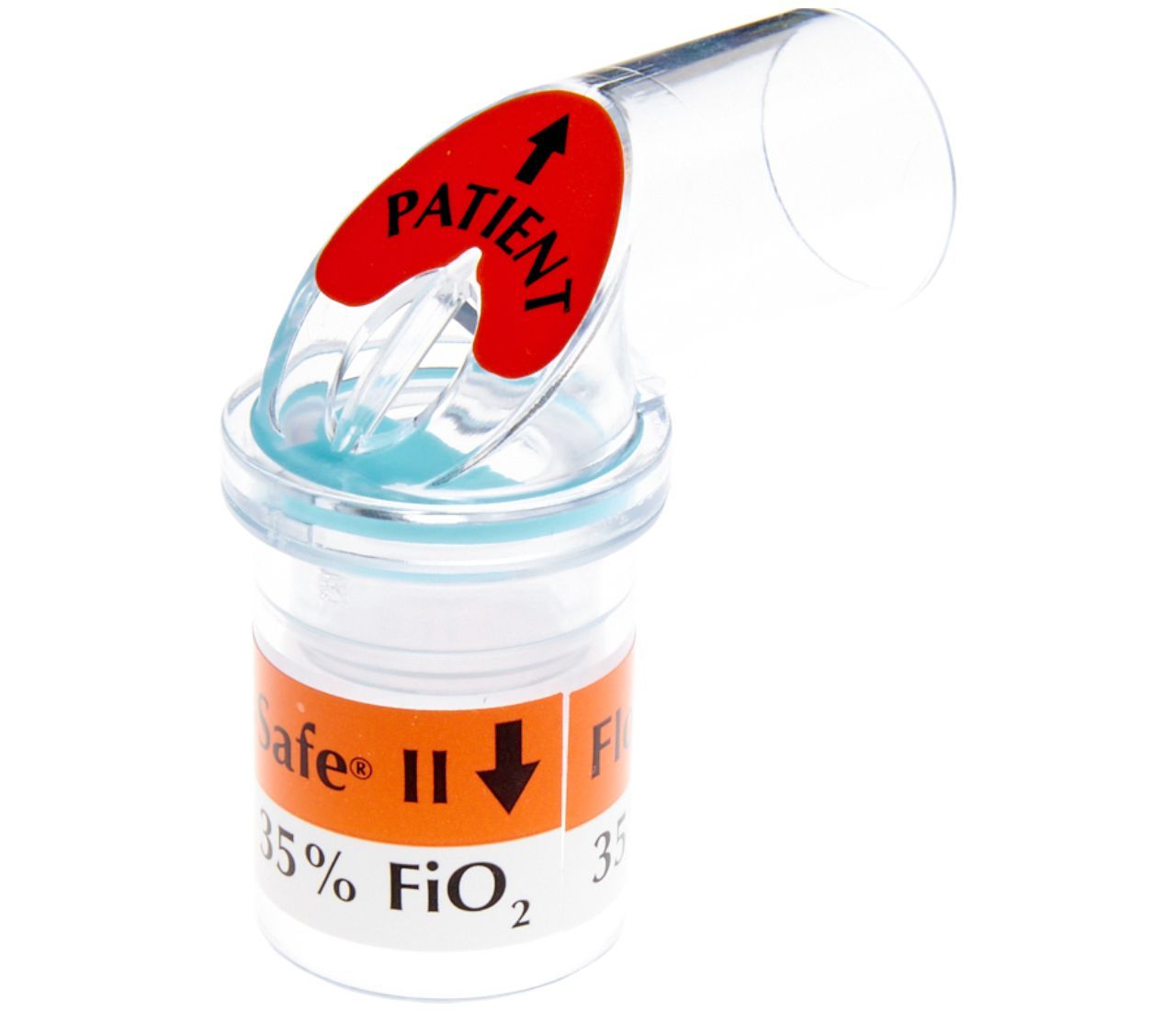Клапан анти-асфиксии Flow-Safe II с функцией понижения FIO2 и с поворотным угловым отводом